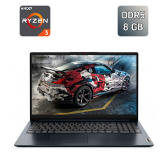 Ультрабук Lenovo IdeaPad 1 15AMN7 / 15.6" (1920x1080) IPS / AMD Ryzen 3 7320U (4 (8) ядра по 2.4 - 4.1 GHz) / 8 GB DDR5 / 256 GB SSD / AMD Radeon 610M / WebCam / HDMI