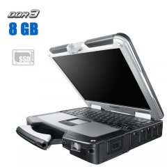 Захищений ноутбук Panasonic Toughbook CF-31 / 13.1" (1024x768) TN / Intel Core i3-3120M (2 (4) ядра по 2.5 GHz) / 8 GB DDR3 / 250 GB SSD / Intel HD Graphics 4000