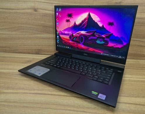 Ігровий ноутбук Dell G7 15 7500 / 15.6" (3840x2160) IPS / Intel Core i7-10750H (6 (12) ядер по 2.6 - 5.0 GHz) / 16 GB DDR4 / 1000 GB SSD / nVidia GeForce RTX 2070, 8 GB GDDR6, 256-bit / WebCam / Windows 10
