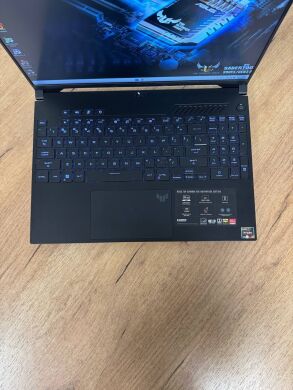 Игровой ноутбук Asus TUF Gaming Advantage A16 FA617NS / 16" (1920x1200) IPS / AMD Ryzen 7 7735HS (8 (16) ядер по 3.2 - 4.75 GHz) / 16 GB DDR5 / 512 GB SSD / AMD Radeon RX 7600S, 8 GB GDDR6, 128-bit / WebCam