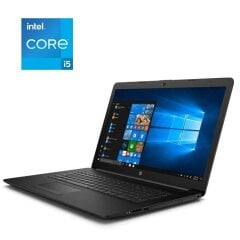 Ноутбук HP 17-by3613dx / 17.3" (1600x900) TN / Intel Core i5-1035G1 (4 (8) ядра по 1.0 - 3.6 GHz) / 8 GB DDR4 / 256 GB SSD M.2 / Intel UHD Graphics / WebCam / Win 10 Home