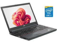 Ноутбук Fujitsu Lifebook E544 / 14" (1366x768) TN / Intel Core i7-4712MQ (4 (8) ядра по 2.3 - 3.3 GHz) / 8 GB DDR3 / 256 GB SSD / Intel HD Graphics 4600 / WebCam / Win 10 Pro