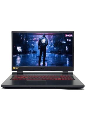 Ігровий ноутбук Acer Nitro 5 AN517-55 / 17.3" (1920x1080) IPS / Intel Core i5-12500H (12 (16) ядер по 2.5 - 4.5 GHz) / 16 GB DDR4 / 512 GB SSD / nVidia GeForce RTX 3050, 4 GB GDDR6, 128-bit / WebCam / Win 11 Ігровий ноутбук Acer Nitro 5 AN517-55 / 17.3" (1920x1080) IPS / Intel Core i5-12500H (12 (16) ядер по 2.5 - 4.5 GHz) / 16 GB DDR4 / 512 GB SSD / nVidia GeForce RTX 3050, 4 GB GDDR6, 128-bit / WebCam / Win 11