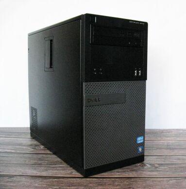 Игровой ПК Dell OptiPlex 3010 Tower / Intel Core i5-3470 (4 ядра по 3.2 - 3.6 GHz) / 16 GB DDR3 / 120 GB SSD + 500 GB HDD / nVidia GeForce GTX 1050, 2 GB GDDR5, 128-bit / DVD-RW / Win 10 Pro + Кабель питания