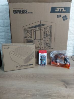Ігровий ПК GTL Gaming Universe Black Tower / Intel Core i5-9400 (6 ядер по 2.9 - 4.1 GHz) / 32 GB DDR4 / 256 GB SSD M.2 + 512 GB SSD M.2 / nVidia GeForce RTX 2060, 6 GB GDDR6, 192-bit / 600W