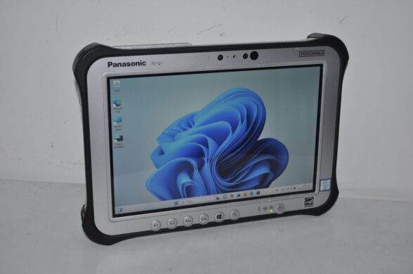 Захищений планшет Б-клас Panasonic Toughpad FZ-G1 MK5 / 10.1" (1920x1200) IPS Touch / Intel Core i5-7300U (2 (4) ядра по 2.6 - 3.5 GHz) / 8 GB DDR3 / 256 GB SSD / Intel HD Graphics 620 / WebCam / Стілус / Блок живлення