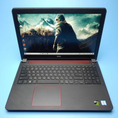 Ігровий ноутбук Б-клас Dell Inspiron 15-7559 / 15.6" (1920x1080) IPS / Intel Core i7-6700HQ (4 (8) ядра по 2.6 - 3.5 GHz) / 8 GB DDR3 / 500 GB SSD / nVidia GeForce GTX 960M, 4 GB GDDR5, 128-bit / WebCam / Win 10 Home
