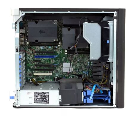 Сервер Dell Precision T7810 Tower / 2x Intel Xeon E5-2697 v4 (8 (16) ядер по 3.2 - 3.6 GHz) / 128 GB DDR4 / 256 GB SSD M.2 / 685W / Win 10 Pro
