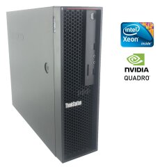 Рабочая станция Lenovo ThinkStation P310 SFF / Intel Xeon E3-1245 V5 (4 (8) ядра по 3.5 - 3.9 GHz) / 32 GB DDR4 / 512 GB SSD / nVidia Quadro K1200, 4 GB GDDR5, 128-bit