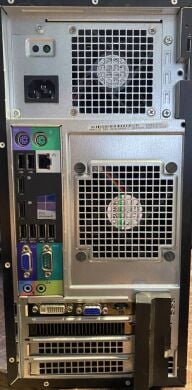 Робоча станція Dell Precision T1700 Tower / Intel Core i7-4770 (4 (8) ядра по 3.4 - 3.9 GHz) / 16 GB DDR3 / 128 GB SSD / AMD Radeon HD 5750, 1 GB GDDR5, 128-bit / DVD-ROM