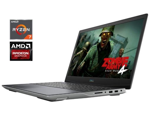 Ігровий ноутбук Dell G5 SE 5505 / 15.6" (1920x1080) IPS / AMD Ryzen 7 4800H (8 (16) ядер по 2.9 - 4.2 GHz) / 32 GB DDR4 / 512 GB SSD / AMD Radeon RX 5600M, 6 GB GDDR6, 192-bit / WebCam / Windows 10