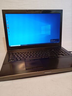 Мобільна робоча станція Б-клас Dell Precision M6600 / 17.3" (1920x1080) IPS / Intel Core i7-2640M (2 (4) ядра по 2.8 - 3.5 GHz) / 16 GB DDR3 / 500 GB SSD + 500 GB HDD / nVidia Quadro K3000M, 2 GB GDDR5, 256-bit / WebCam / DVD-RW