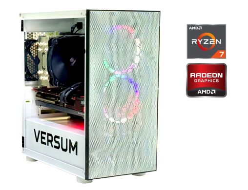 Ігровий ПК Versum Lich Tower / AMD Ryzen 7 5800X (8 (16) ядер по 3.8 - 4.7 GHz) / 32 GB DDR4 / 512 GB SSD M.2 + 4000 GB HDD / AMD Radeon RX 6700 XT, 12 GB GDDR6, 192-bit / Win 11 Ігровий ПК Versum Lich Tower / AMD Ryzen 7 5800X (8 (16) ядер по 3.8 - 4.7 GHz) / 32 GB DDR4 / 512 GB SSD M.2 + 4000 GB HDD / AMD Radeon RX 6700 XT, 12 GB GDDR6, 192-bit / Win 11