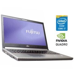 Мобільна робоча станція Fujitsu Celsius H770 / 15.6" (1920x1080) IPS / Intel Core i7-7820HQ (4 (8) ядра по 2.9 - 3.9 GHz) / 16 GB DDR4 / 512 GB SSD / nVidia Quadro M2200, 4 GB GDDR5, 128-bit / WebCam / Win 10 Pro