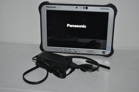 Захищений планшет Б-клас Panasonic Toughpad FZ-G1 MK5 / 10.1" (1920x1200) IPS Touch / Intel Core i5-7300U (2 (4) ядра по 2.6 - 3.5 GHz) / 8 GB DDR3 / 256 GB SSD / Intel HD Graphics 620 / WebCam / Стілус / Блок живлення