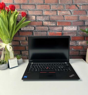Ультрабук Lenovo ThinkPad T14 Gen 2 / 14" (1920x1080) IPS / Intel Core i5-1135G7 (4 (8) ядра по 4.2 GHz) / 16 GB DDR4 / 256 GB SSD M.2 / Intel Iris Xe Graphics / WebCam