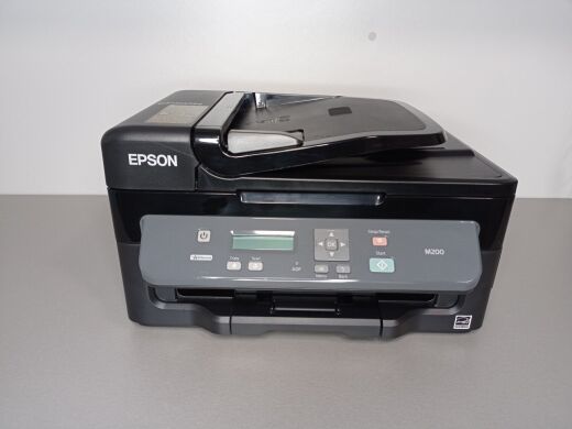 МФУ Epson M200 / Струйная ч/б печать / 1440х720 dpi / 34 стр. мин / USB 2.0, Ethernet