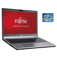 Ноутбук Б-класс Fujitsu LifeBook E754 / 15.6'' (1366x768) TN / Intel Core i5-4210M (2 (4) ядра по 2.6 - 3.2 GHz) / 8 GB DDR3 / 128 GB SSD / Intel HD Graphics 4600 / WebCam / DVD-ROM