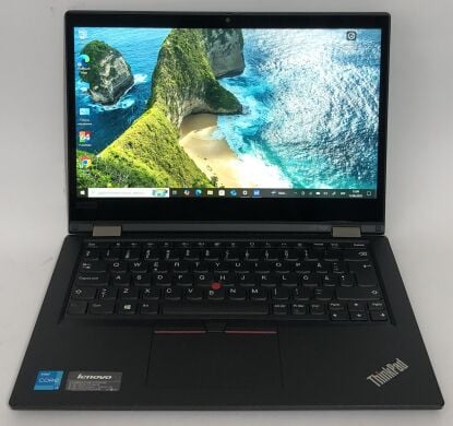 Ультрабук-трансформер Б-клас Lenovo Thinkpad L13 Yoga Gen 2 / 13.3" (1920x1200) IPS Touch / Intel Core i3-1115G4 (2 (4) ядра по 3.0 - 4.1 GHz) / 8 GB DDR4 / 256 GB SSD / Intel UHD Graphics / WebCam / Win 10 Pro Ультрабук-трансформер Б-клас Lenovo Thinkpad L13 Yoga Gen 2 / 13.3" (1920x1200) IPS Touch / Intel Core i3-1115G4 (2 (4) ядра по 3.0 - 4.1 GHz) / 8 GB DDR4 / 256 GB SSD / Intel UHD Graphics / WebCam / Win 10 Pro