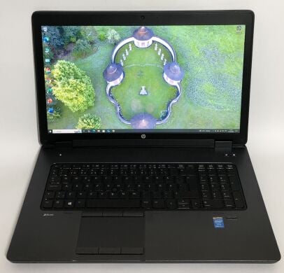 Мобільна робоча станція HP ZBook 17 G1 / 17.3" (1600x900) TN / Intel Core i7-4700MQ (4 (8) ядра по 2.4 - 3.4 GHz) / 16 GB DDR3 / 256 GB SSD / nVidia Quadro K610M, 1 GB GDDR5, 64-bit / WebCam / DVD-ROM / Win 10 Pro