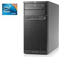 Робоча станція HP ProLiant ML110 G7 Server Tower / Intel Xeon E3-1220 (4 ядра по 3.1 - 3.4 GHz) / 4 GB DDR3 / 500 GB HDD / Intel GMA X4500 / 350W / DVD-ROM 