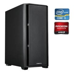 Игровой ПК Chieftec Tower / Intel Core i5-6600K (4 ядра по 3.5 - 3.9 GHz) / 16 GB DDR4 / 480 GB SSD + 500 GB HDD / AMD Radeon RX 570, 8 GB GDDR5, 256-bit / 500W