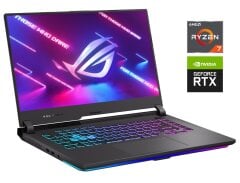 Ігровий ноутбук Asus ROG Strix G513IM-HN014T / 15.6" (1920x1080) IPS / AMD Ryzen 7 4800H (8 (16) ядер по 2.9 - 4.2 GHz) / 16 GB DDR4 / 1000 GB SSD / nVidia GeForce RTX 3060, 6 GB GDDR6, 192-bit