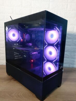 Ігровий ПК GTL Gaming Universe Black Tower / Intel Core i5-9400 (6 ядер по 2.9 - 4.1 GHz) / 32 GB DDR4 / 256 GB SSD M.2 + 512 GB SSD M.2 / nVidia GeForce RTX 2060, 6 GB GDDR6, 192-bit / 600W