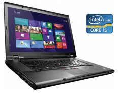 Ноутбук А-клас Lenovo ThinkPad T530 / 15.6" (1600x900) TN / Intel Core i5-3320M (2 (4) ядра по 2.6 - 3.3 GHz) / 4 GB DDR3 / 500 GB HDD / Intel HD Graphics 4000 / WebCam / DVD-RW