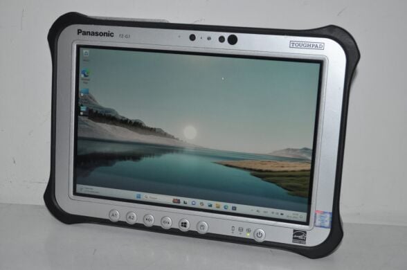 Захищений планшет Б-клас Panasonic Toughpad FZ-G1 MK5 / 10.1" (1920x1200) IPS Touch / Intel Core i5-7300U (2 (4) ядра по 2.6 - 3.5 GHz) / 8 GB DDR3 / 256 GB SSD / Intel HD Graphics 620 / WebCam / Стілус / Блок живлення