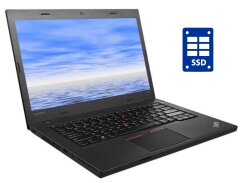 Ультрабук Lenovo ThinkPad L460 / 14" (1366x768) TN / Intel Core i3-6100U (2 (4) ядра по 2.3 GHz) / 8 GB DDR4 / 256 GB SSD / Intel HD Graphics 520 / WebCam
