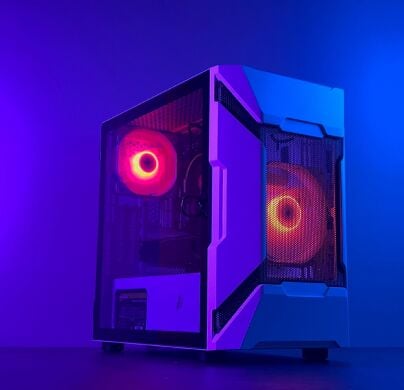 Ігровий ПК GAMING PC Tower / Intel Core i5-11400F (6 (12) ядер по 2.6 - 4.4 GHz) / 16 GB DDR4 / 500 GB SSD / nVidia GeForce RTX 5060, 8 GB GDDR7, 128-bit