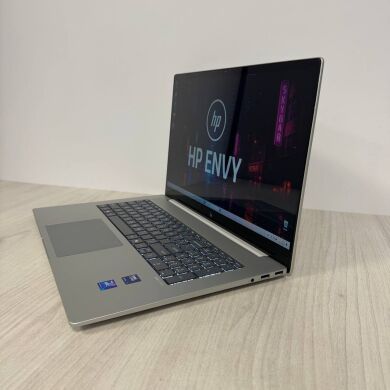 Ультрабук Б-класс HP Envy 17-da0047nr / 17.3" (1920x1080) IPS Touch / Intel Core Ultra 7 155H (16 (22) ядер по 3.8 - 4.8 GHz) / 16 GB DDR5 / 512 GB SSD NVMe / Intel Arc Graphics / WebCam Ультрабук Б-класс HP Envy 17-da0047nr / 17.3" (1920x1080) IPS Touch / Intel Core Ultra 7 155H (16 (22) ядер по 3.8 - 4.8 GHz) / 16 GB DDR5 / 512 GB SSD NVMe / Intel Arc Graphics / WebCam