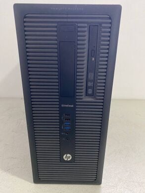 Комп'ютер HP EliteDesk 800 G1 Tower / Intel Core i7-4770 (4 (8) ядра по 3.4 - 3.9 GHz) / 16 GB DDR3 / 128 GB SSD / nVidia Quadro P400, 2 GB GDDR5, 64-bit / DVD-ROM