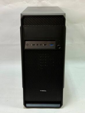 Комп'ютер Vinga CS 210B Tower / Intel Core i7-7700 (4 (8) ядра по 3.6 - 4.2 GHz) / 16 GB DDR4 / 240 GB SSD + 500 GB HDD / nVidia Quadro K2200, 4 GB GDDR5, 128-bit / 400W