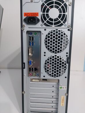 Комплект: системный блок Hyundai Black Tower / Intel Core i5-3470 (4 ядра по 3.2-3.6Ghz) / 16GB DDR3 / 128GB SSD new+320GB HDD / GeForce GT 630 2GB / 400W + Монитор HP ZR24w / 24'  (1920x1080) IPS + Клавиатура + Мышь + Комплект кабелей + Адаптер Wi-Fi