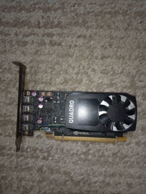 Дискретная видеокарта nVidia Quadro P1000, 4 GB GDDR5, 128-bit / miniDP 