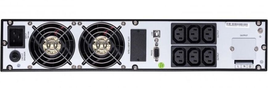 ДБЖ Huawei UPS2000-G-3KRTS / 230 V / 3000VА / 2400W / 6 виходів / USB, RS232