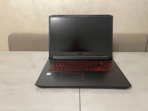 Игровой ноутбук Б-класс Acer Nitro 5 AN517-52 / 17.3" (1920x1080) IPS / Intel Core i5-10300H (4 (8) ядра по 2.5 - 4.5 GHz) / 16 GB DDR4 / 512 GB SSD M.2 / nVidia GeForce GTX 1650 Ti, 4 GB GDDR6, 128-bit / WebCam / USB 3.2 / HDMI Игровой ноутбук Б-класс Acer Nitro 5 AN517-52 / 17.3" (1920x1080) IPS / Intel Core i5-10300H (4 (8) ядра по 2.5 - 4.5 GHz) / 16 GB DDR4 / 512 GB SSD M.2 / nVidia GeForce GTX 1650 Ti, 4 GB GDDR6, 128-bit / WebCam / USB 3.2 / HDMI