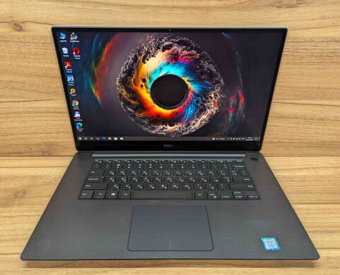 Ігровий ноутбук Dell XPS 15 7590 / 15.6" (3840x2160) IPS / Intel Core i7-9750H (6 (12) ядер по 2.6 - 4.5 GHz) / 16 GB DDR4 / 512 GB SSD / nVidia GeForce GTX 1650, 4 GB GDDR6, 128-bit / WebCam / USB Type-C / Windows 10 Ігровий ноутбук Dell XPS 15 7590 / 15.6" (3840x2160) IPS / Intel Core i7-9750H (6 (12) ядер по 2.6 - 4.5 GHz) / 16 GB DDR4 / 512 GB SSD / nVidia GeForce GTX 1650, 4 GB GDDR6, 128-bit / WebCam / USB Type-C / Windows 10