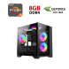 Игровой ПК FORSAGE Infinity Mini Black Tower / AMD Ryzen 5 5500 (6 (12) ядер по 3.6 - 4.2 GHz) / 8 GB DDR4 / 480 GB SSD / nVidia GeForce GTX 1660, 6 GB GDDR5, 192-bit купить