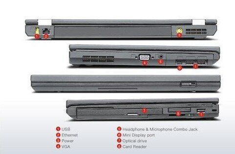 Ноутбук Lenovo ThinkPad T430i / 14" (1600x900) TN+film LED / Intel Core i3-3120M (2 (4) ядра по 2.5 GHz) / 4 GB DDR3 / 320 GB HDD / DVD-RW / WebCam / USB 3.0 / DP-Mini