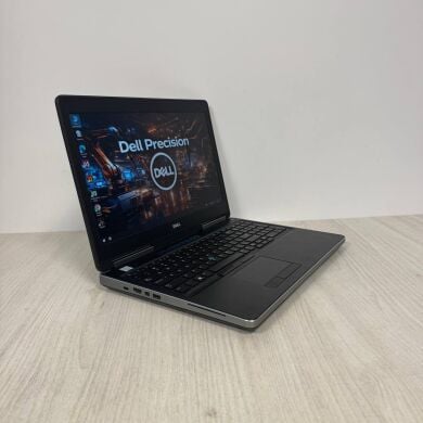 Мобільна робоча станція Dell Precision 7510 / 15.6" (1920x1080) IPS / Intel Core i5-6300HQ (4 ядра по 2.3 - 3.2 GHz) / 8 GB DDR4 / 256 GB SSD / AMD FirePro W5170M, 2 GB GDDR5, 128-bit / WebCam