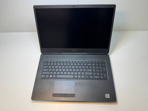 Мобільна робоча станція Dell Precision 7750 / 17.3" (1920x1080) IPS / Intel Core i7-10750H (6 (12) ядер по 2.6 - 5.0 GHz) / 32 GB DDR4 / 512 GB SSD / nVidia Quadro RTX 3000, 6 GB GDDR6, 192-bit / WebCam / HDMI
