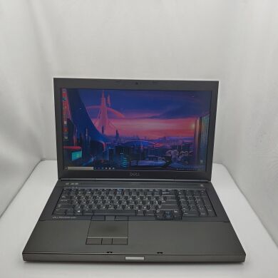 Мобильная рабочая станция Dell Precision M6800 / 17.3" (1920х1080) TN / Intel Core i7-4700MQ (4 (8) ядра по 2.4 - 3.4 GHz) / 16 GB DDR3 / 128 GB SSD + 1000 GB HDD / nVidia Quadro K3100M, 4 GB GDDR5, 256-bit / WebCam / DWD-RW / Win 10 Pro Мобильная рабочая станция Dell Precision M6800 / 17.3" (1920х1080) TN / Intel Core i7-4700MQ (4 (8) ядра по 2.4 - 3.4 GHz) / 16 GB DDR3 / 128 GB SSD + 1000 GB HDD / nVidia Quadro K3100M, 4 GB GDDR5, 256-bit / WebCam / DWD-RW / Win 10 Pro