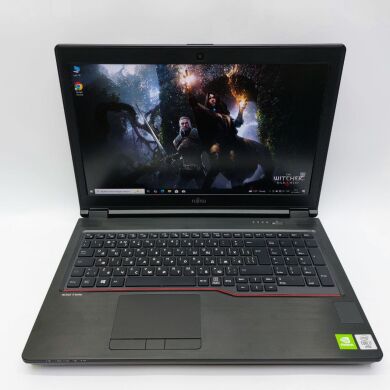 Мобильная рабочая станция Fujitsu Celsius H7510 / 15.6" (1920x1080) IPS / Intel Core i7-10850H (6 (12) ядер по 2.7 - 5.1 GHz) / 32 GB DDR4 / 512 GB SSD / nVidia Quadro T1000, 4 GB GDDR6, 128-bit / WebCam