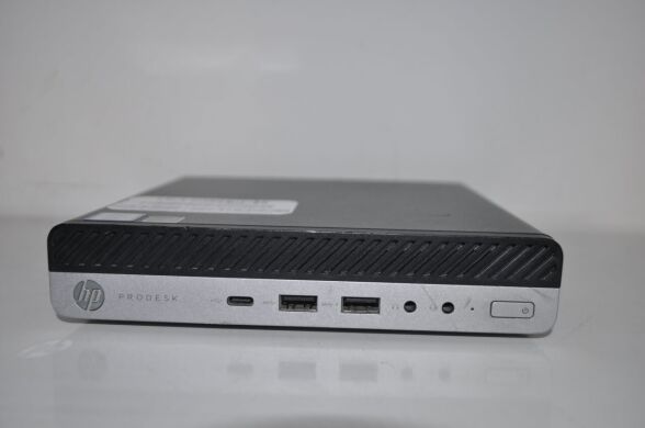 Неттоп HP ProDesk 600 G3 Mini PC USFF / Intel Core i3-7100T (2 (4) ядра по 3.4 GHz) / 8 GB DDR4 / 120 GB SSD / Intel HD Graphics 630 / Windows 11 Pro + Блок питания Неттоп HP ProDesk 600 G3 Mini PC USFF / Intel Core i3-7100T (2 (4) ядра по 3.4 GHz) / 8 GB DDR4 / 120 GB SSD / Intel HD Graphics 630 / Windows 11 Pro + Блок питания