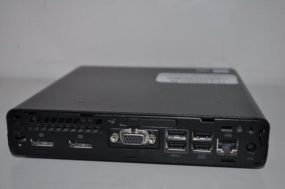 Неттоп HP ProDesk 600 G3 Mini PC USFF / Intel Core i3-7100T (2 (4) ядра по 3.4 GHz) / 8 GB DDR4 / 120 GB SSD / Intel HD Graphics 630 / Windows 11 Pro + Блок питания Неттоп HP ProDesk 600 G3 Mini PC USFF / Intel Core i3-7100T (2 (4) ядра по 3.4 GHz) / 8 GB DDR4 / 120 GB SSD / Intel HD Graphics 630 / Windows 11 Pro + Блок питания