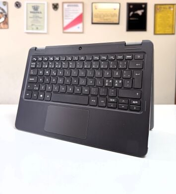 Ноутбук-трансформер Dell Latitude 3120 2-in-1 / 11.6" (1366x768) IPS Touch / Intel Pentium Silver N6000 (4 ядра по 1.1 - 3.3 GHz) / 4 GB DDR4 / 120 GB SSD / Intel UHD Graphics / WebCam / Windows 11 Ноутбук-трансформер Dell Latitude 3120 2-in-1 / 11.6" (1366x768) IPS Touch / Intel Pentium Silver N6000 (4 ядра по 1.1 - 3.3 GHz) / 4 GB DDR4 / 120 GB SSD / Intel UHD Graphics / WebCam / Windows 11
