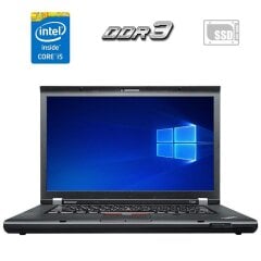 Ноутбук Б-клас Lenovo ThinkPad T530 / 15.6" (1600x900) TN / Intel Core i5-3230M (2 (4) ядра по 2.6 - 3.2 GHz) / 4 GB DDR3 / 120 GB SSD / Intel HD Graphics 4000 / WebCam